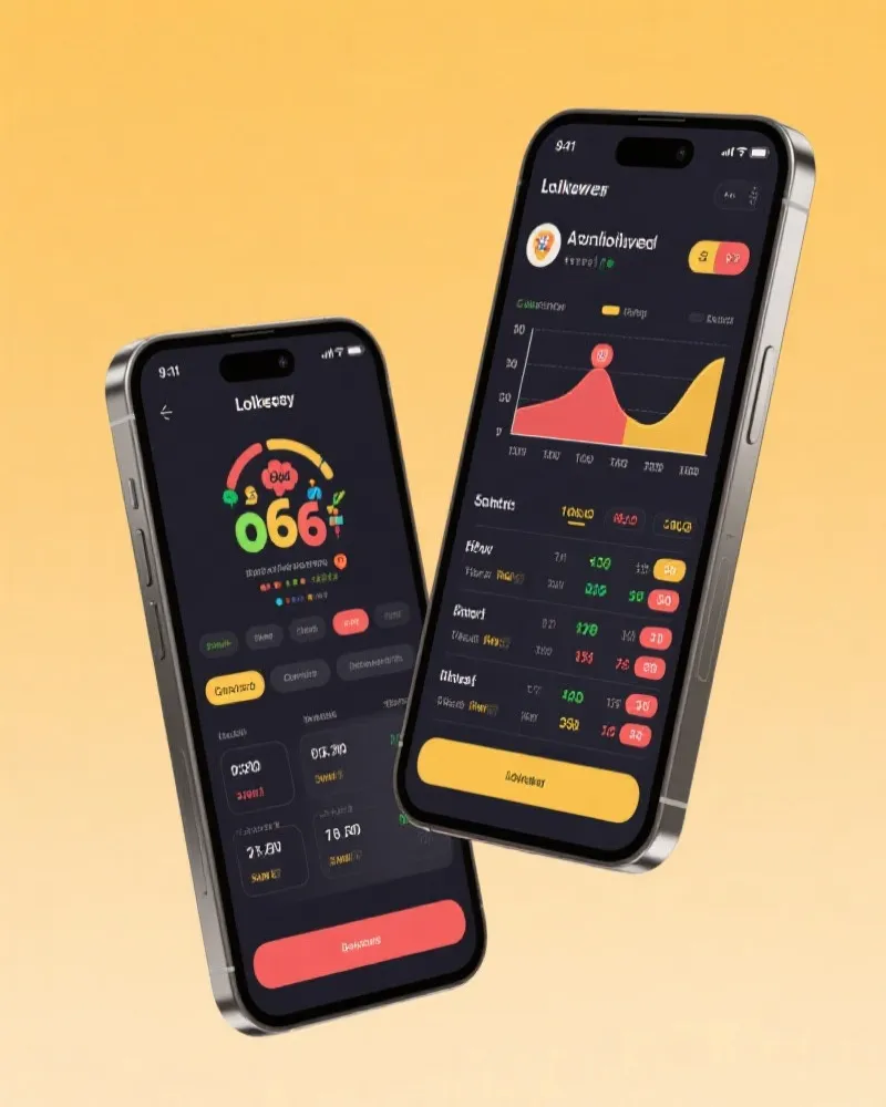 南国彩票 APP 界面展示